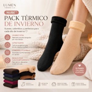 calcetínes térmicos de invierno